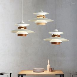 Pendant Lamps Nordic Modern Ceiling E27 Aluminium Lights Restaurant Dining Table Kitchen Bedroom Decoration Lighting Fixtures