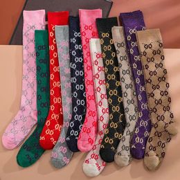 Fashion socks women's stockings fall and winter warm length to the knee trend a variety of Colour matching 11 Colours