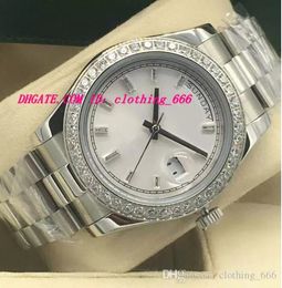 Luxury Watch 4 Style Diamond Bezel 18k White Gold Diamond Dial 41mm Automatic mechanical movement Fashion Brand Men's Watchs 237p