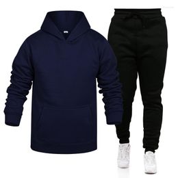 Men's Tracksuits Spring And Autumn Men's Casual Sweater Set Sportswear Jacket Sports Pants Fashion Street S--3XL