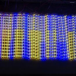 Strings 0.5M Long 3D SK6812 RGB Digital Meteor Tube Light;DC5V Input;32pcs LEDs With 16pixels Total