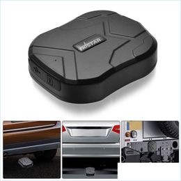 Car Gps Accessories Tk905 Gps Tracker Car Tkstar 2G Realtime Tracking Voice Monitor Locator 90 Days Long Standby Waterproof Web Ap Dhdsl