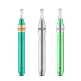 home beauty anti back flow meso pen needle cartridge wireless skin pen mesogun machine 5 speedy level microneedling rolling system