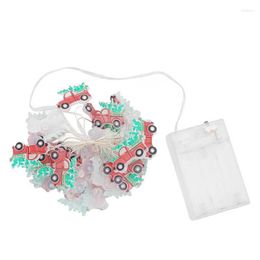 Strings Christmas Truck String Lights 30 LED Lightweight Red Fairy For Decoration
