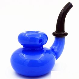 Other Smoking Accessories Glass Pipe Dry Water Bong Bongs Bubbler Hookahs Purple Pipes Dab Rig Drop Delivery Home Garden Household S Dhwsl