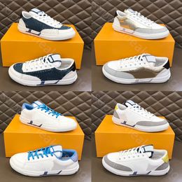 Top Mens Sneakers Designer Casual Shoes White Black Leather Famous Brands Comfort Outdoor Trainers Men Casual Walking Shoe 38-44