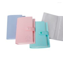 Jewellery Pouches 84/120 Grids Storage Book Anti-oxidation Rings Necklace Po Holder Bag Portable Travel Cards Organiser Box