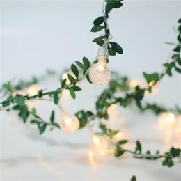 Strings Star Bubble Ball LED String Lights Garden Battery Power Indoor Lighting Christmas Decoration Lamp Wedding Party Home Decor