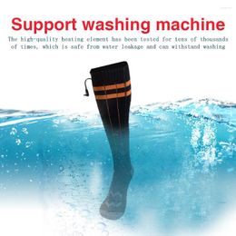 Sports Socks Outdoor Skiing Comfortable Thermal Battery Powered Electric Heating For Men And Women Fishing Camp Hiking