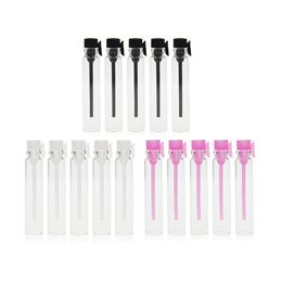 Packing Bottles 2Ml Mini Glass Per Small Sample Vials Bottle Empty Laboratory Liquid Fragrance Test Tube Trial Bottles Drop Delivery Dhcum