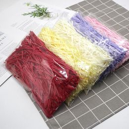 Jewellery Pouches 20g/lot Easter Raffia Paper Grass Colourful Packaging Material DIY Handmade Gift Box Stuffing Filler Wrapping Display