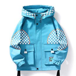 Jackets Men Casual Hooded New Windbreaker Bomber Coats Male 2022 Autumn Outdoor Waterproof Slim Clothing Mens 4XL Y2211