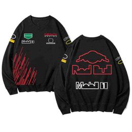 Men's Hoodies Sweatshirts F1 Hoodie Spring/ Autumn Harajuku Fleece Coat Formula 1 Jacket Loose Pullover Sweatshirt T-shirt Polo Shirt Motorcycle Racing Suit