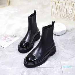 Designer Luxury Ankle Boots Women Leather Martin Boot Classic Fashion Short Booty