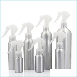 Packing Bottles 1Pc 30/50/100/120/150/250Ml Aluminum Bottle Mice Spray Fine Mist Refill Mouse Drop Delivery Office School Business I Dhuj8