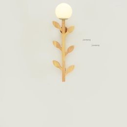 Wall Lamps Modern Decor LED Solid Wood Lamp Creative Branches Light Fixtures Lighting Home Interior Decoration Sconces