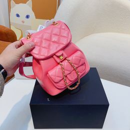 Frauen Luxusdesigner Vinatge Mini Rucksack Eimer Taschen Kalb