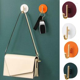 Hooks Traceless Household Items Punch-free Light Luxury Multi-color Practical Convenient Durable Self-adhesive