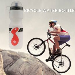 Mountain Bike Bicycle Fashion Water Drink Garrafs 750ml Esportes ao ar livre Pl￡stico port￡til chaleira port￡til Drinkware de garrafa de bebida ciclismo