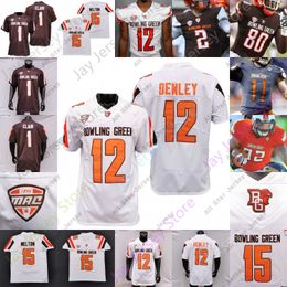 Bowling Green Bgsu Football Jersey Ncaa College Matt Mcdonald Nick Mosley Austin Osborne Cavon Croom Jamal Johnson