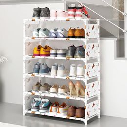 Clothing Storage Simple Shoe Rack Organizer Nonwoven Fabric Hallway Entryway Cabinet Space Saving Stand Holder Vertical Shelf
