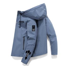 Джакеки новая мужская куртка на молнии весна/осень бренд для бренда осень/весенний пиджак повседневный тренд модный пальто y2211