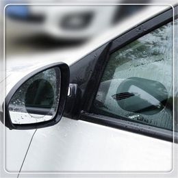 Interior Decorations 2pcs Car Rearview Mirror Window Protective Film For R50 X Series E84 X1 X3 E83 R59 R60 R61