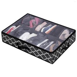 Storage Bags Under Bed Shoe Non-Woven The Bins College Essentials Organization And For Dorms Homes