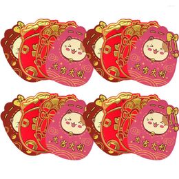 Gift Wrap Red Envelopes Money Year Envelope Chinese Spring Festival Packet Packets Hongbao Pocket Giftthe Paper Wedding Lucky