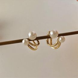 Dangle Earrings Fashion Elegant Irregular Pearls Stud For Women Trend Daily Accessoire Exquisite Jewellery Gift Boucle Oreille Femme