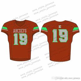 11Men 2019 Youth Football Jerseys Army Green Wine Red Embroidery s Stitched Custom Any name Any number Jerseys