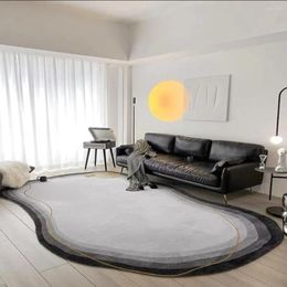 Carpets Nordic Style Irregular Living Room Carpet Light Luxury Home Large Area Bedroom Bedside Rug Sofa Coffee Table Floor Mat