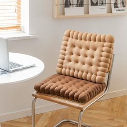 Pillow Biscuit Shape Tatami Floor For Kids Rectangle Futon Yoga Bay Window Mat Home Decor Sofa Armchair Chair Seat
