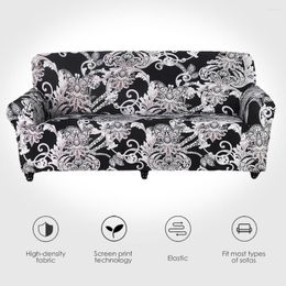 Chair Covers Sofa Cover Spandex Fit Sectional And Corner Couch For Living Room Geometric Printed Housses De