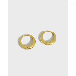 Stud Earrings SHANICE Tiny Hoop For Women Gold Colour 925 Sterling Silver Small Ear Hoops Female Jewellery Fashion Bijoux Brincos