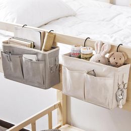 Storage Boxes Practical Fabric Simple Bedside Bag Dormitory Bed Hanging Bathroom Sundries