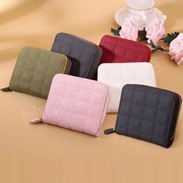 Women's Wallets Zipper&Hasp Cute Student Small PU Wallet Coin Purse Fashion Female Card Bag Ladies Purse