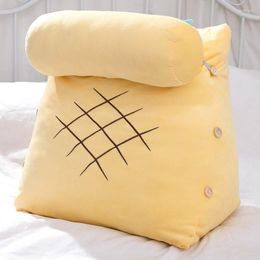 Pillow Soft Lumbar Animal Fruit Reading Backrest Removable Washable Waist Support Home Decor