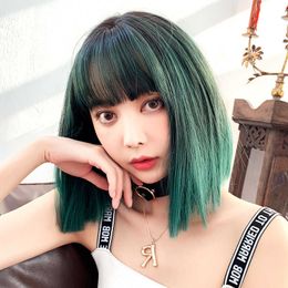 Hair Lace Wigs Female Fashion Polaris Little Sister Same Chemical Fiber Wig Headgear