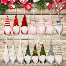Christmas Decorations 1PC Hanging Pendant Decoration Faceless Doll Toy Forest Old Man Year Gift