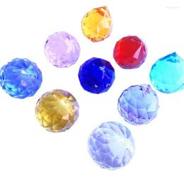 Chandelier Crystal Whole Sale Price 102pcs/lot 30mm Mixed Color Modern Lighting Balls For Holiday Home Decoration Suncatchers