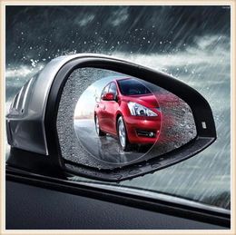 Interior Decorations 2pcs Car Rearview Mirror Window Protective Film For 6-series E63 E64 F06 F12 F13 M6 1 E81 E82 E87