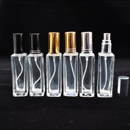 20ml transparent glass perfume bottle perfume spray portable bottles