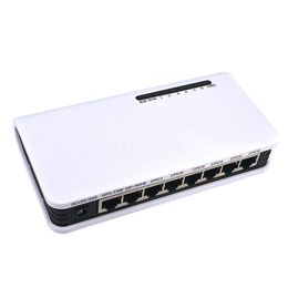 Mais recente 8 port poe switch 6 2 portas dc desktop Ethernet Switch Network câmeras IP Adaptador Poe para WiFi206o interno