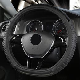 Steering Wheel Covers Leather Car Cover For DS All Models DS-5 DS-6 DS-5LS Auto Accessories Styling