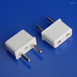 Lamp Holders 2pieces/lot High Quality Universal CN/US To EU 4.0mm AC Power Plug Travel Converter Adapter CN Chinese/USA Euro