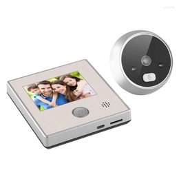 Smart Peephole Camera 2.8-Inch Lcd Screen 1080P Night Vision 160° Wide-Angle Anti-Theft Doorbell