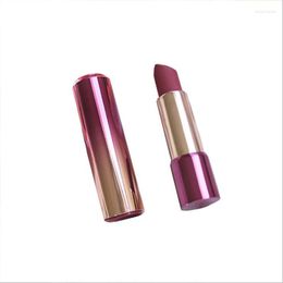 Storage Bottles 10/30/50PCS 12.1MM High-end Purple&Gold Empty Cosmetic Tube Container Makeup Tool Gradient Purple Gold Lipstick