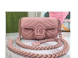 2022 luxurys designer bags handbag Classic 4 Colour Cross body Real Genuine tote bag leather With Serial Number High Quality Women Fashion Marmont Free package