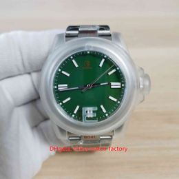 EW Factory Mens Watch Unisex Watches 36mm 41mm 124300-0005 Green Dial Watches Sapphire Glass 904L Steel CAL.3230 Movement Mechanical Automatic Men's Wristwatches